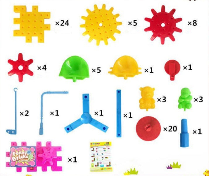 3D Electric Gears Model Kits