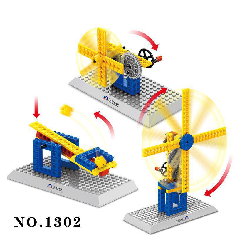 3-In-1 Mechanical Gear Technic Building Blocks