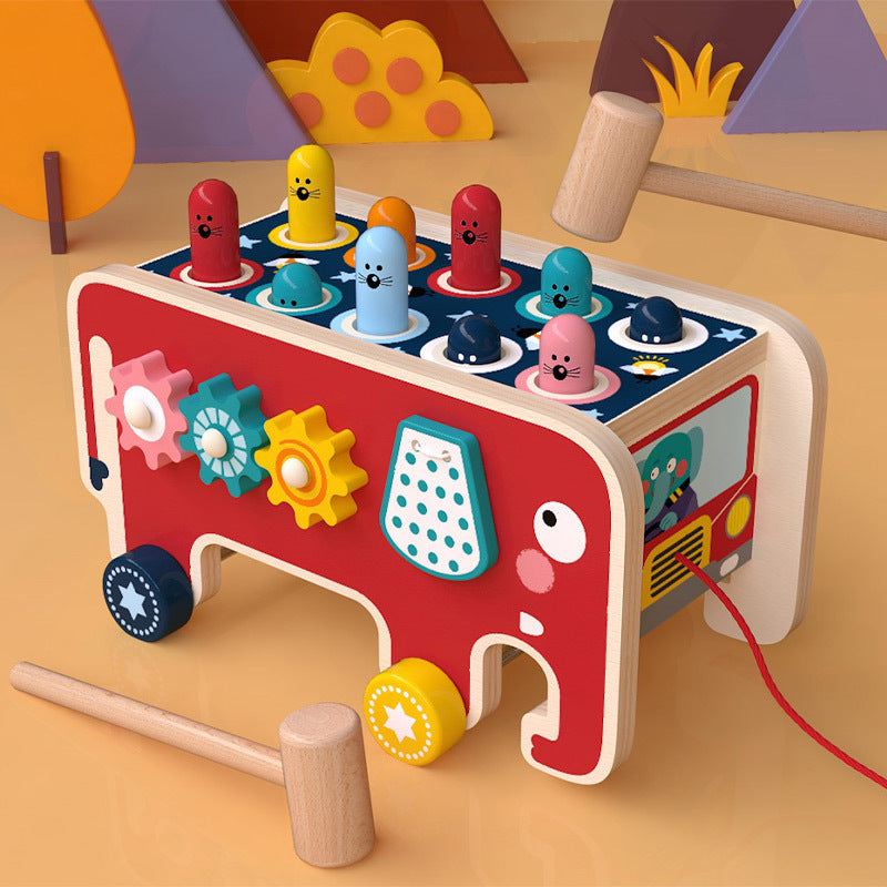 Tap, Learn & Play: Why Every Child Needs a Wooden Montessori Hammer Bench