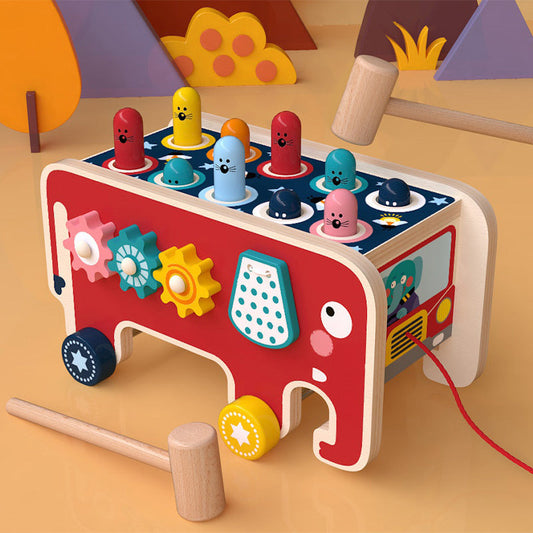 Tap, Learn & Play: Why Every Child Needs a Wooden Montessori Hammer Bench