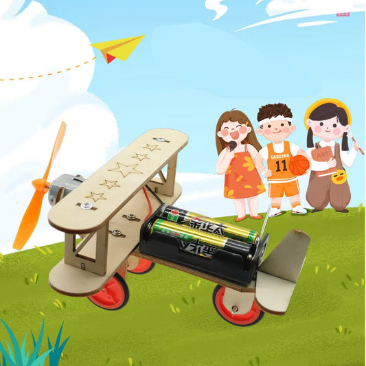 Wooden DIY Experimental Airplane