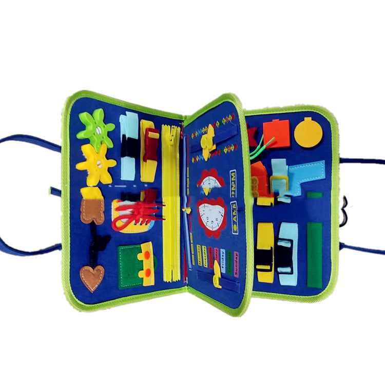 Busy Board Dressing And Buttoning Learning Book