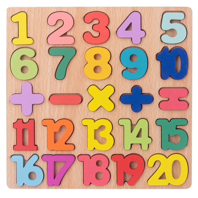 Logarithmic/Letter/Numbers Building Blocks