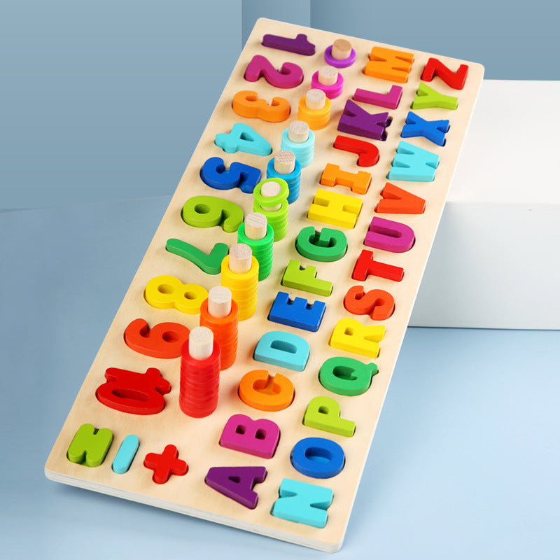 Logarithmic/Letter/Numbers Building Blocks