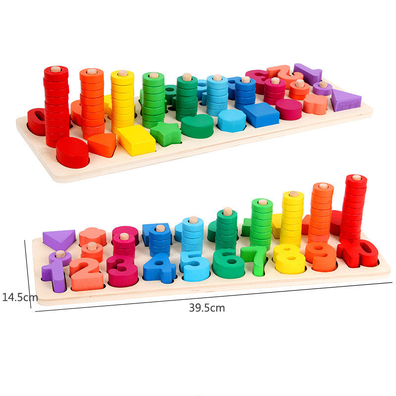 Logarithmic/Letter/Numbers Building Blocks