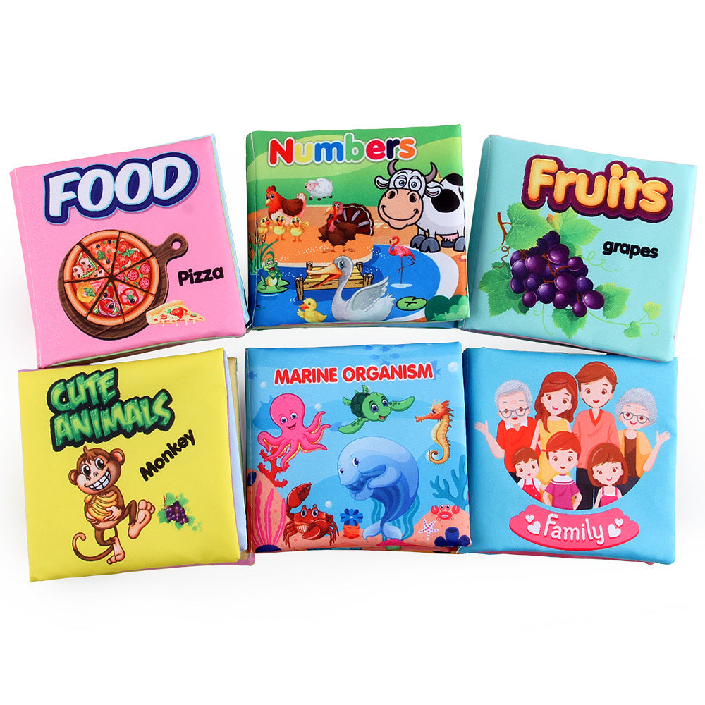 Soft Cloth Baby Sound Books