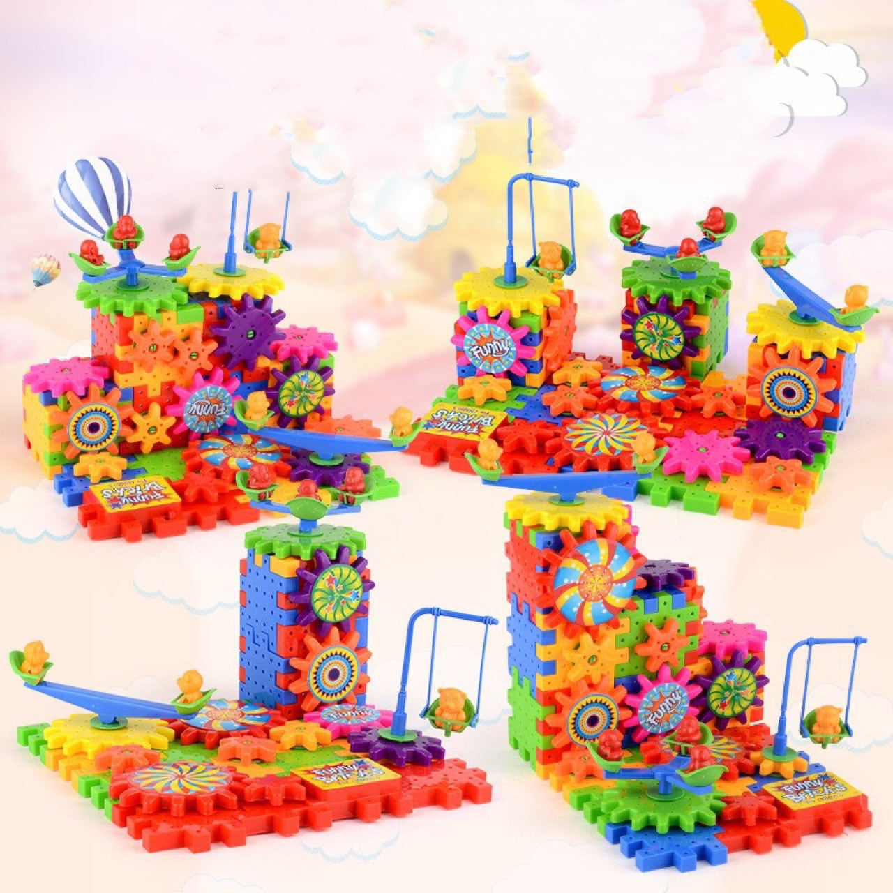 3D Electric Gears Model Kits