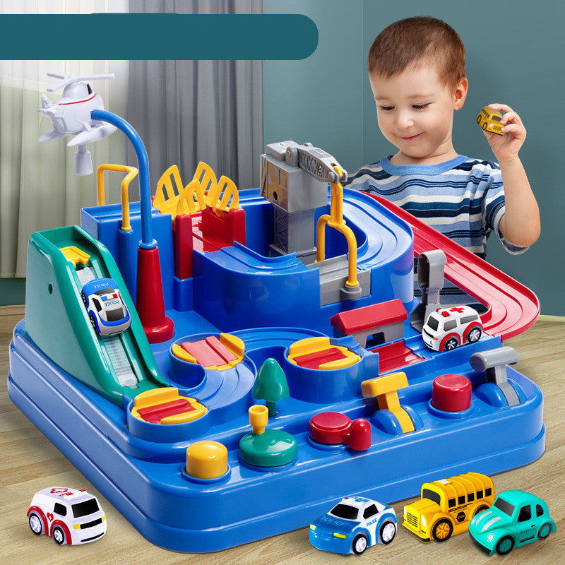Kids Car Parking Lot Track