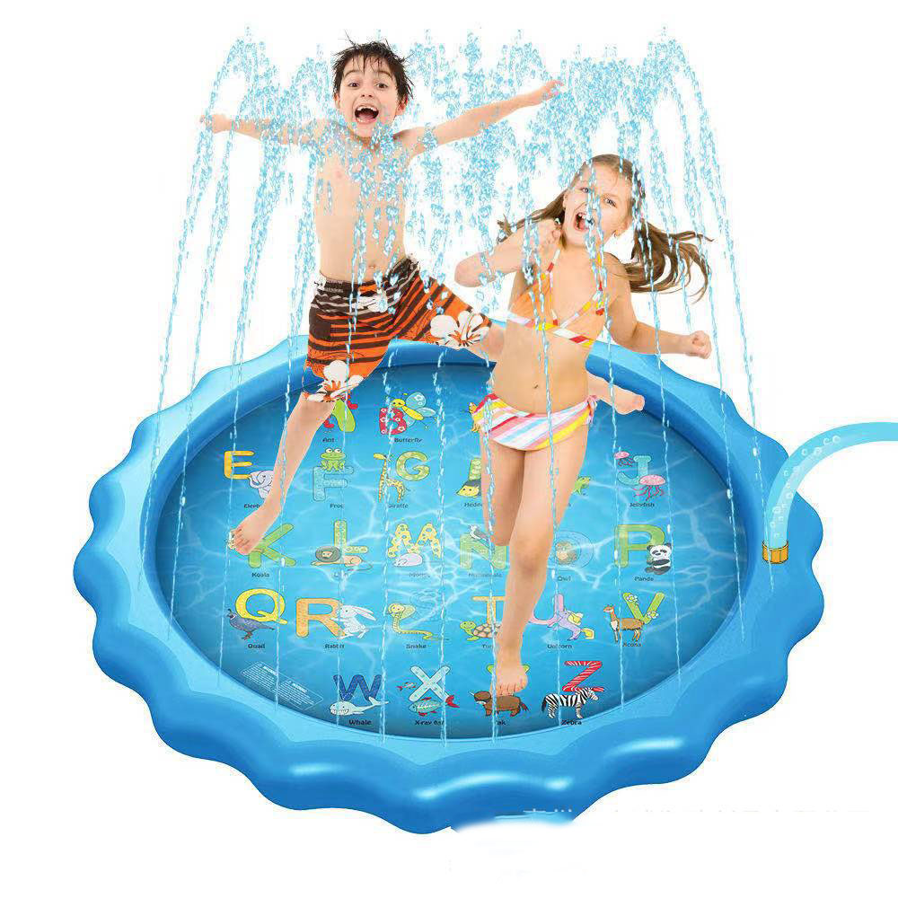Inflated Pool Sprinkler Pad