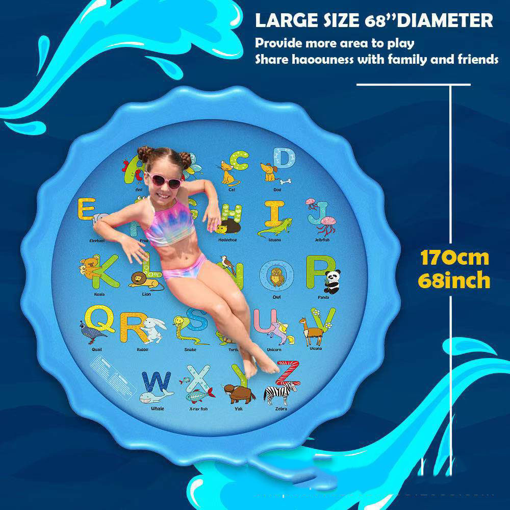 Inflated Pool Sprinkler Pad