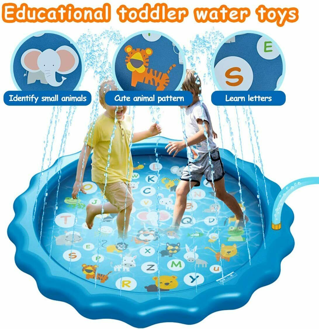 Inflated Pool Sprinkler Pad
