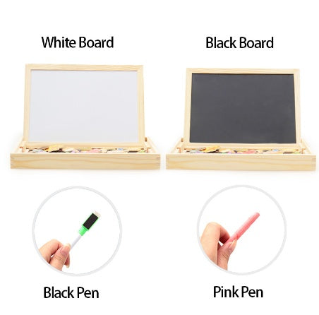 Writing/Drawing Wooden Magnetic Fun Box