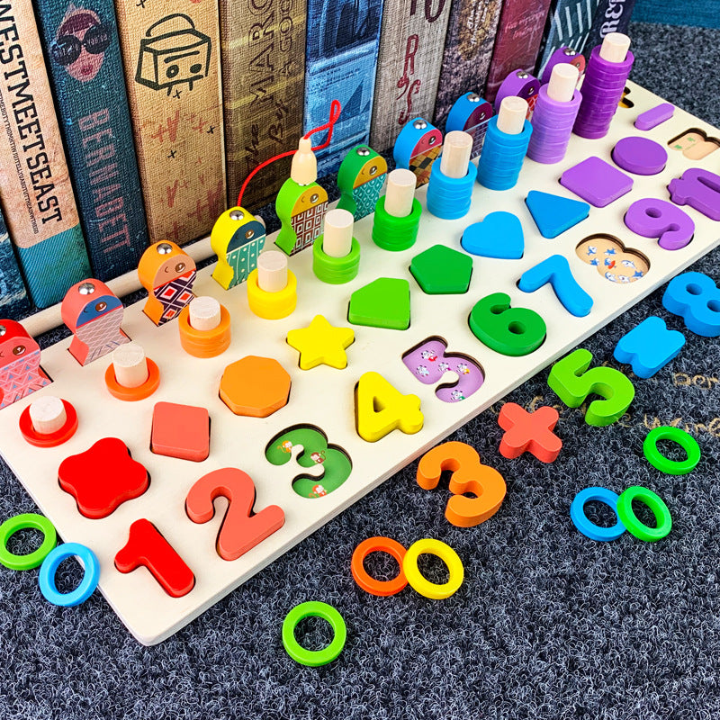 Logarithmic/Letter/Numbers Building Blocks