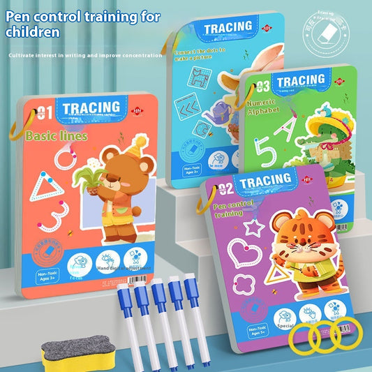 Pen Control Training Copybook