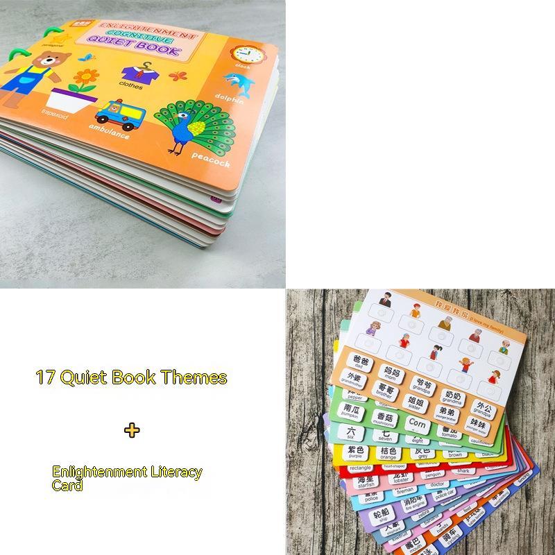 Early Education Montessori Quiet Book