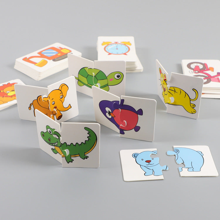 Illustrative Paired Puzzle Cards