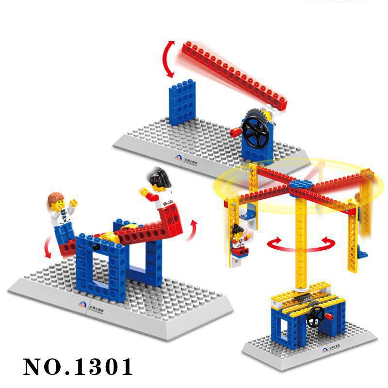 3-In-1 Mechanical Gear Technic Building Blocks