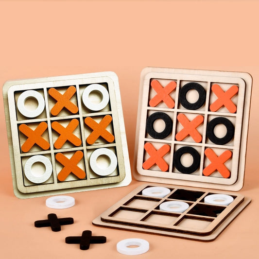 Wooden Tic-Tac-Toe Boards