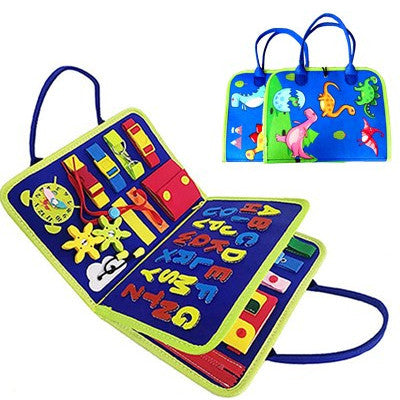 Busy Board Dressing And Buttoning Learning Book