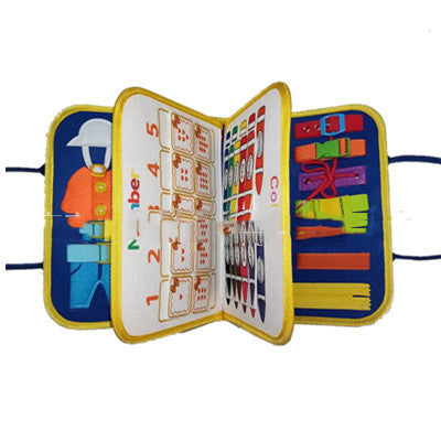 Busy Board Dressing And Buttoning Learning Book