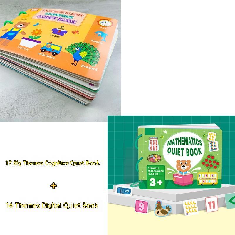 Early Education Montessori Quiet Book