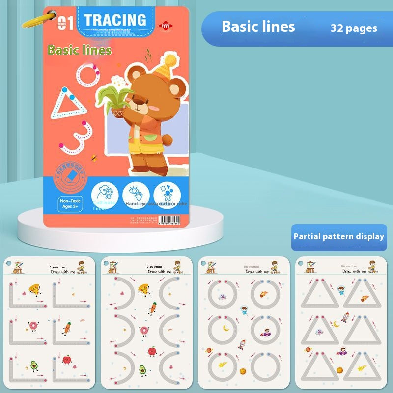 Pen Control Training Copybook