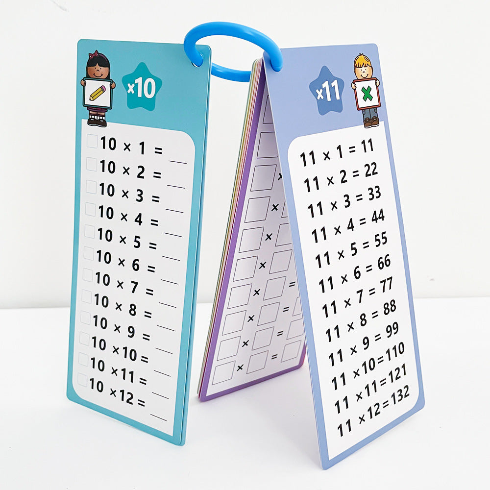 Erasable Mathematical Cards
