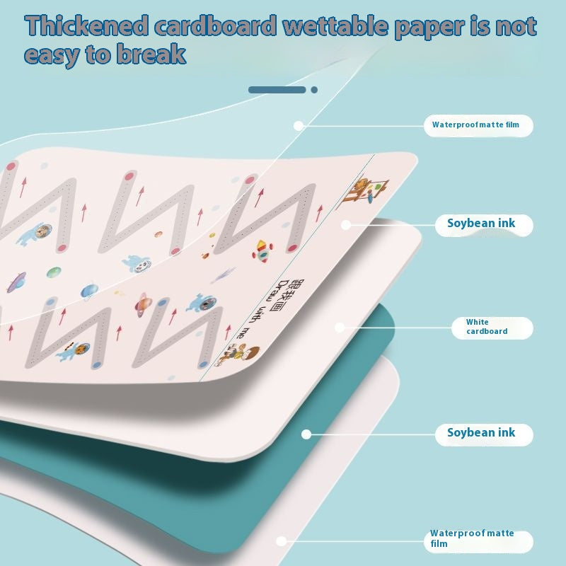 Pen Control Training Copybook
